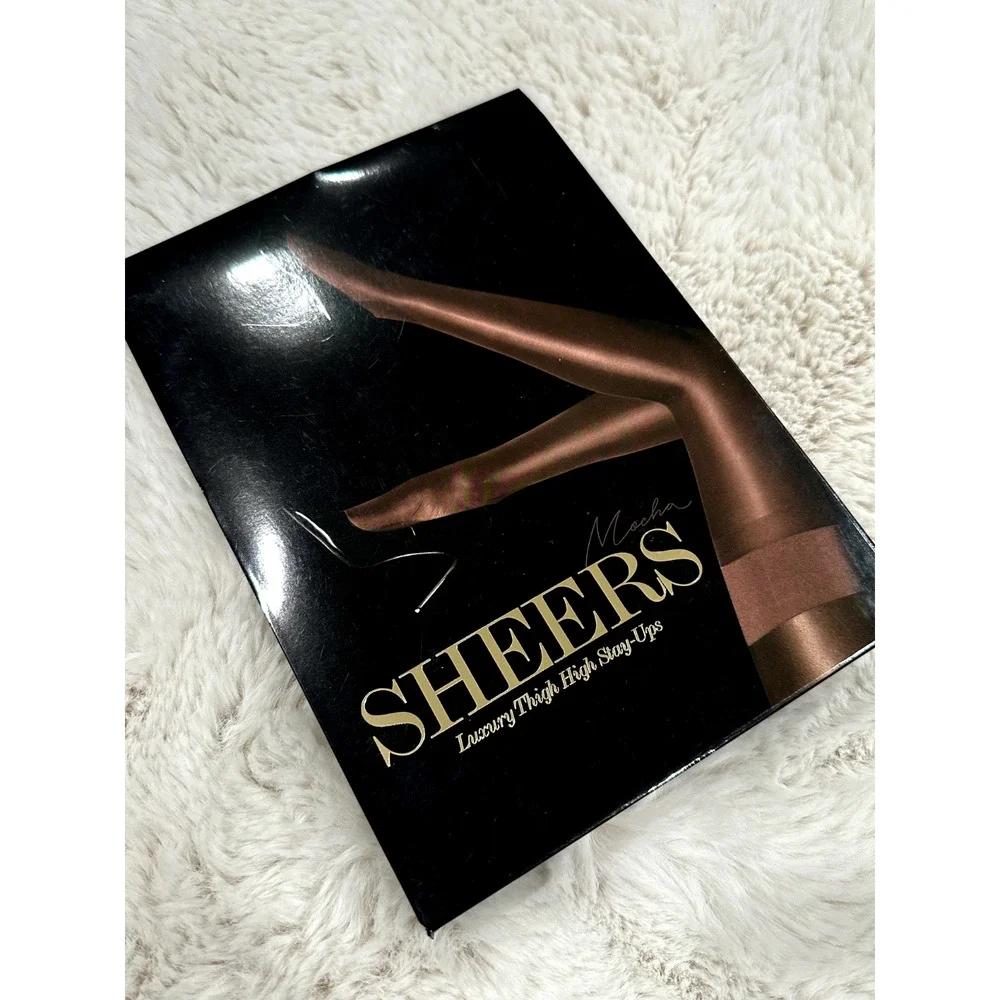 Honey Birdette Stockings MOCHA SHEERS🤎 Stocking Stay-Ups Medium
